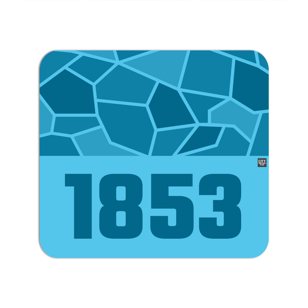 1853 Year Mousepad (Sky Blue)