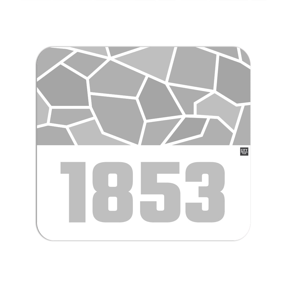 1853 Year Mousepad (White)