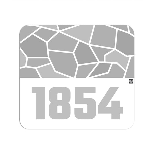 1854 Year Mousepad (White)