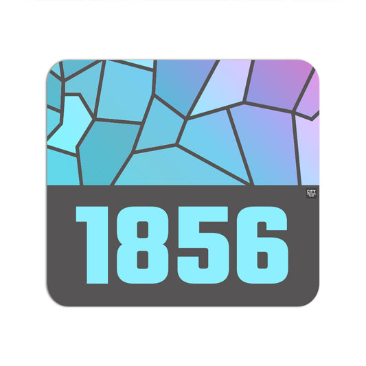 1856 Year Mousepad (Charcoal Grey)