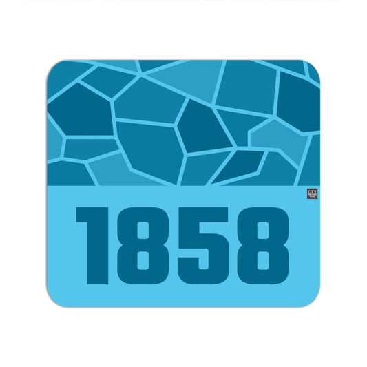 1858 Year Mousepad (Sky Blue)