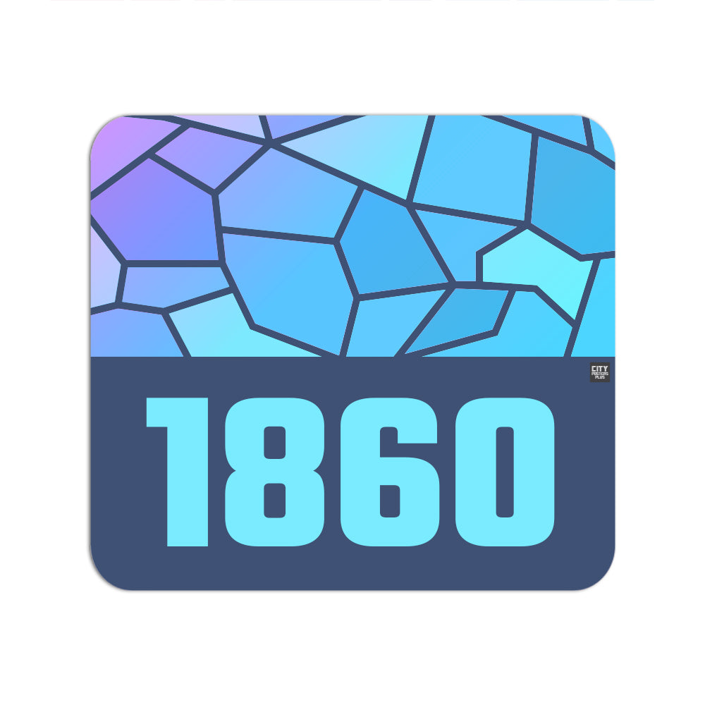 1860 Year Mousepad (Navy Blue)