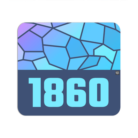 1860 Year Mousepad (Navy Blue)
