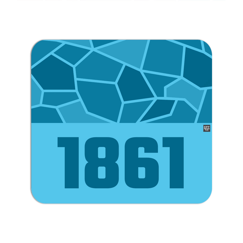 1861 Year Mousepad (Sky Blue)