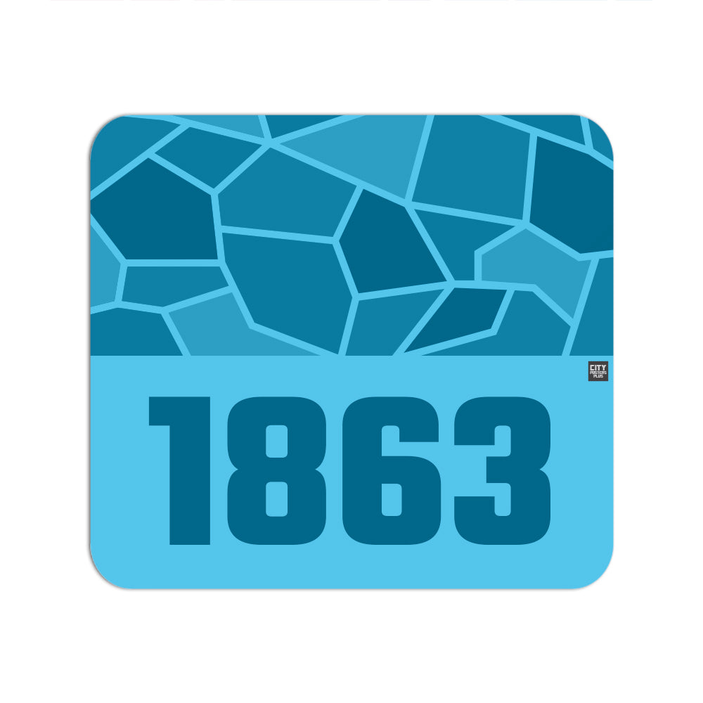 1863 Year Mousepad (Sky Blue)