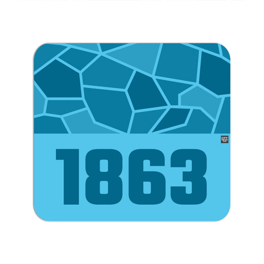 1863 Year Mousepad (Sky Blue)