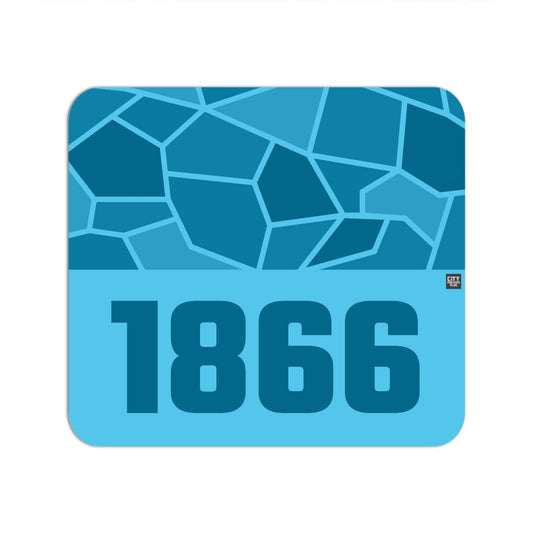 1866 Year Mousepad (Sky Blue)