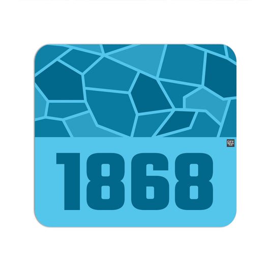 1868 Year Mousepad (Sky Blue)