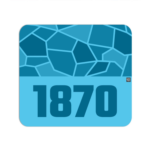 1870 Year Mousepad (Sky Blue)