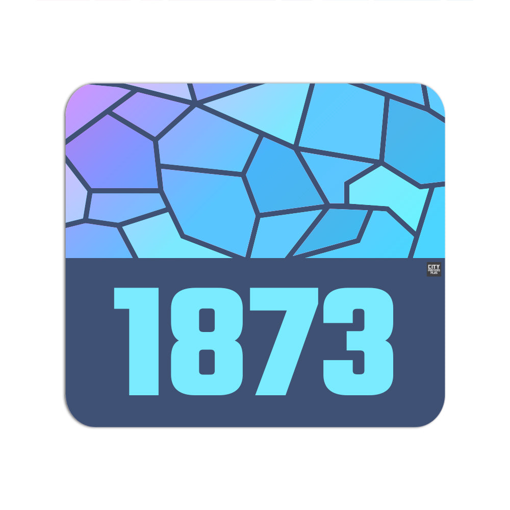 1873 Year Mousepad (Navy Blue)