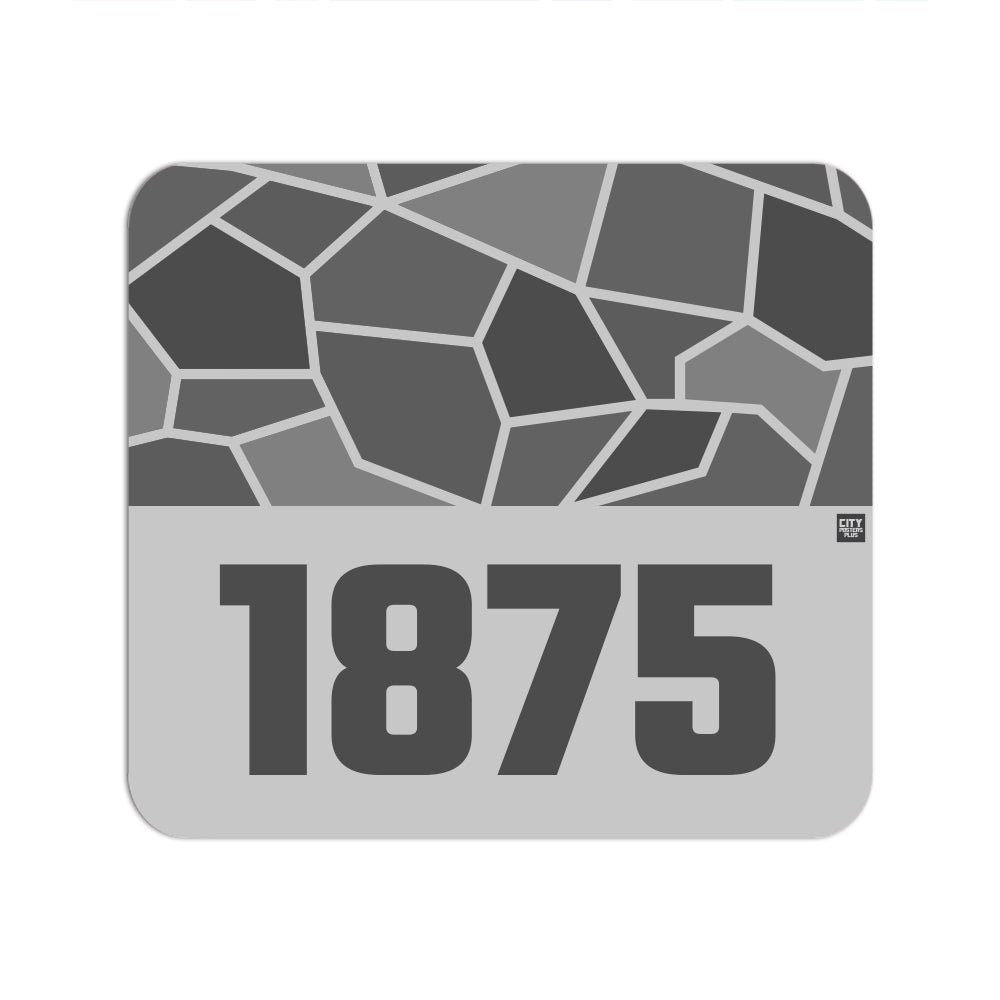1875 Year Mousepad (Melange Grey)