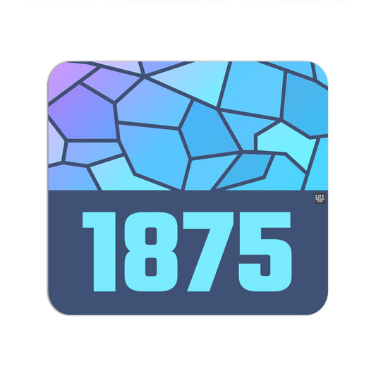 1875 Year Mousepad (Navy Blue)