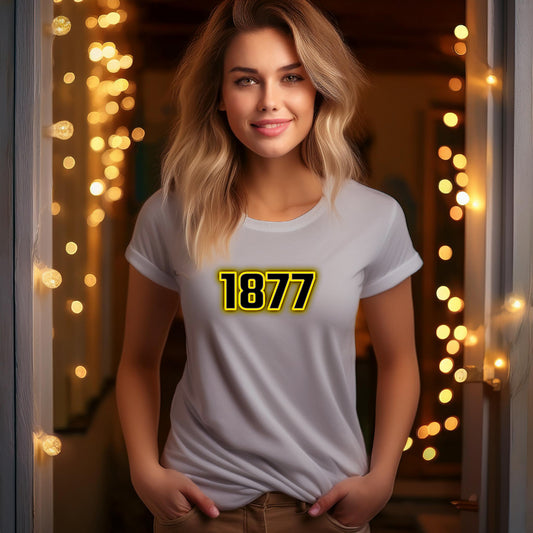 1877 Year Women T-Shirt (Melange Grey)