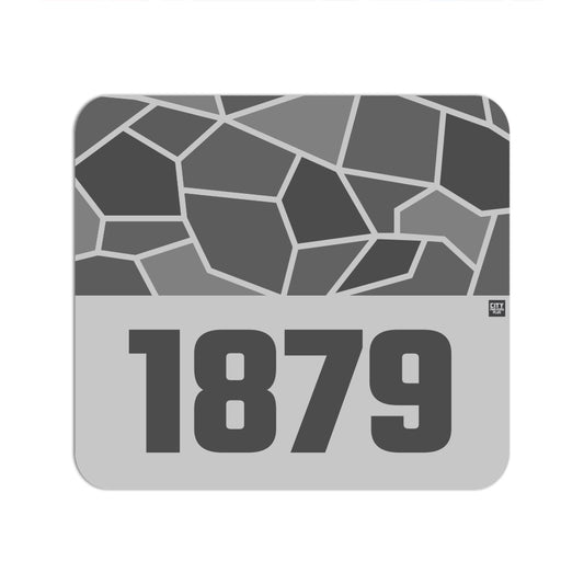 1879 Year Mousepad (Melange Grey)
