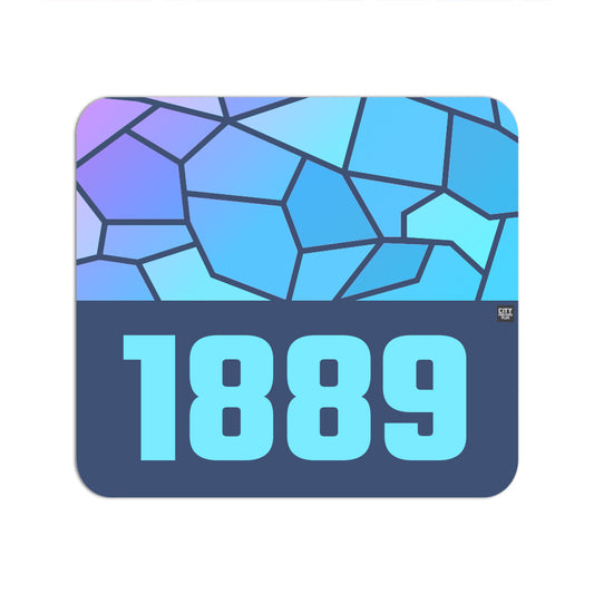 1889 Year Mousepad (Navy Blue)