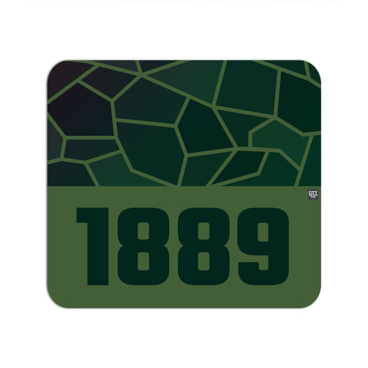 1889 Year Mousepad (Olive Green)