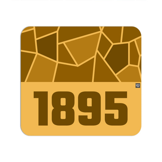 1895 Year Mousepad (Golden Yellow)