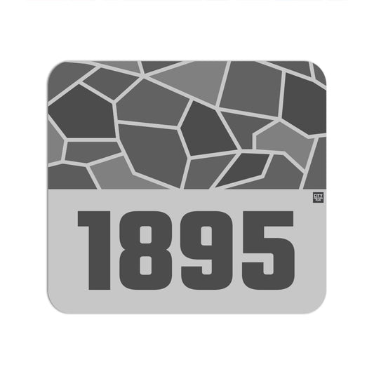 1895 Year Mousepad (Melange Grey)