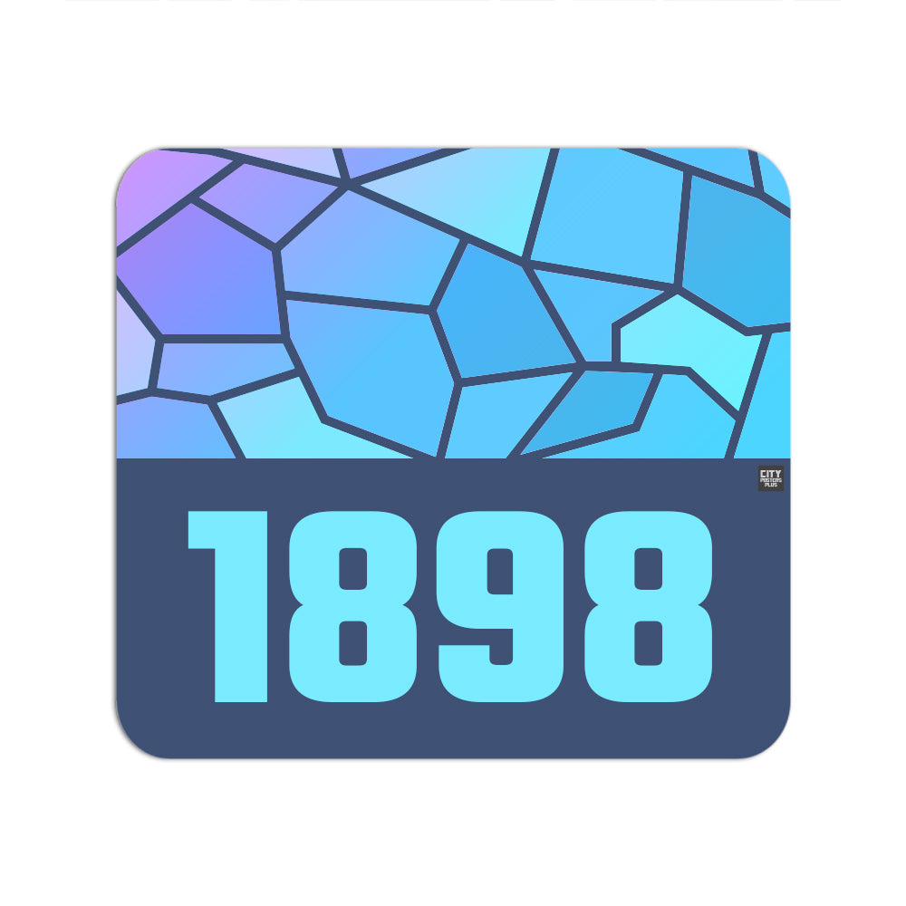 1898 Year Mousepad (Navy Blue)