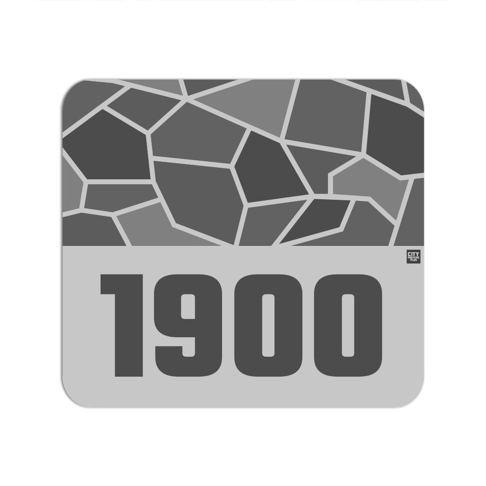 1900 Year Mousepad (Melange Grey)