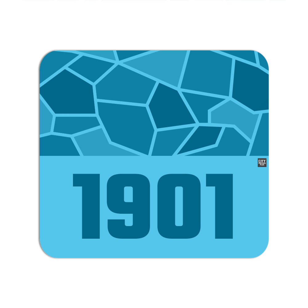 1901 Year Mousepad (Sky Blue)