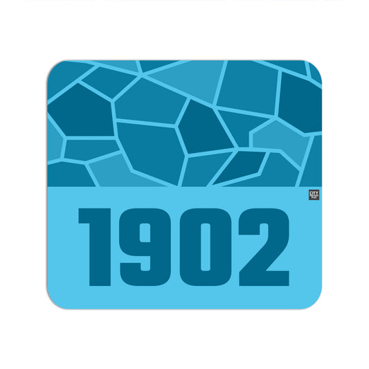 1902 Year Mousepad (Sky Blue)