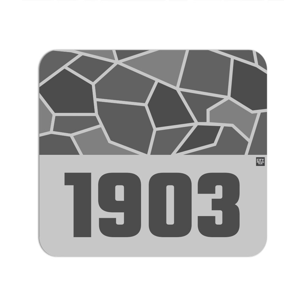 1903 Year Mousepad (Melange Grey)