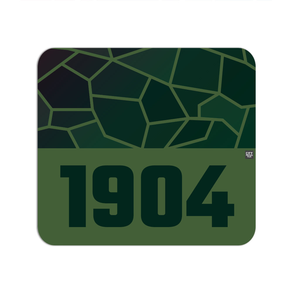 1904 Year Mousepad (Olive Green)
