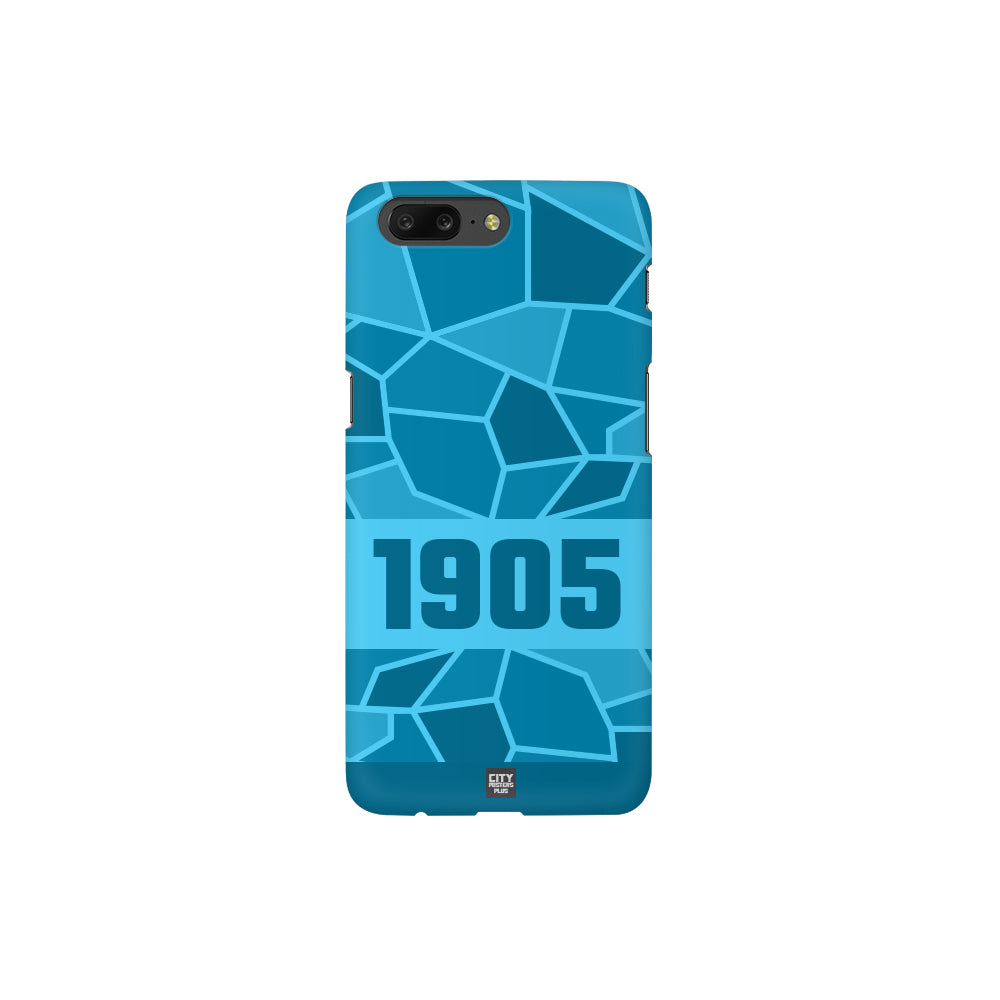 1905 Year Apple iPhone 14 Pro Max Glass Mobile Cover Cases (Sky Blue)