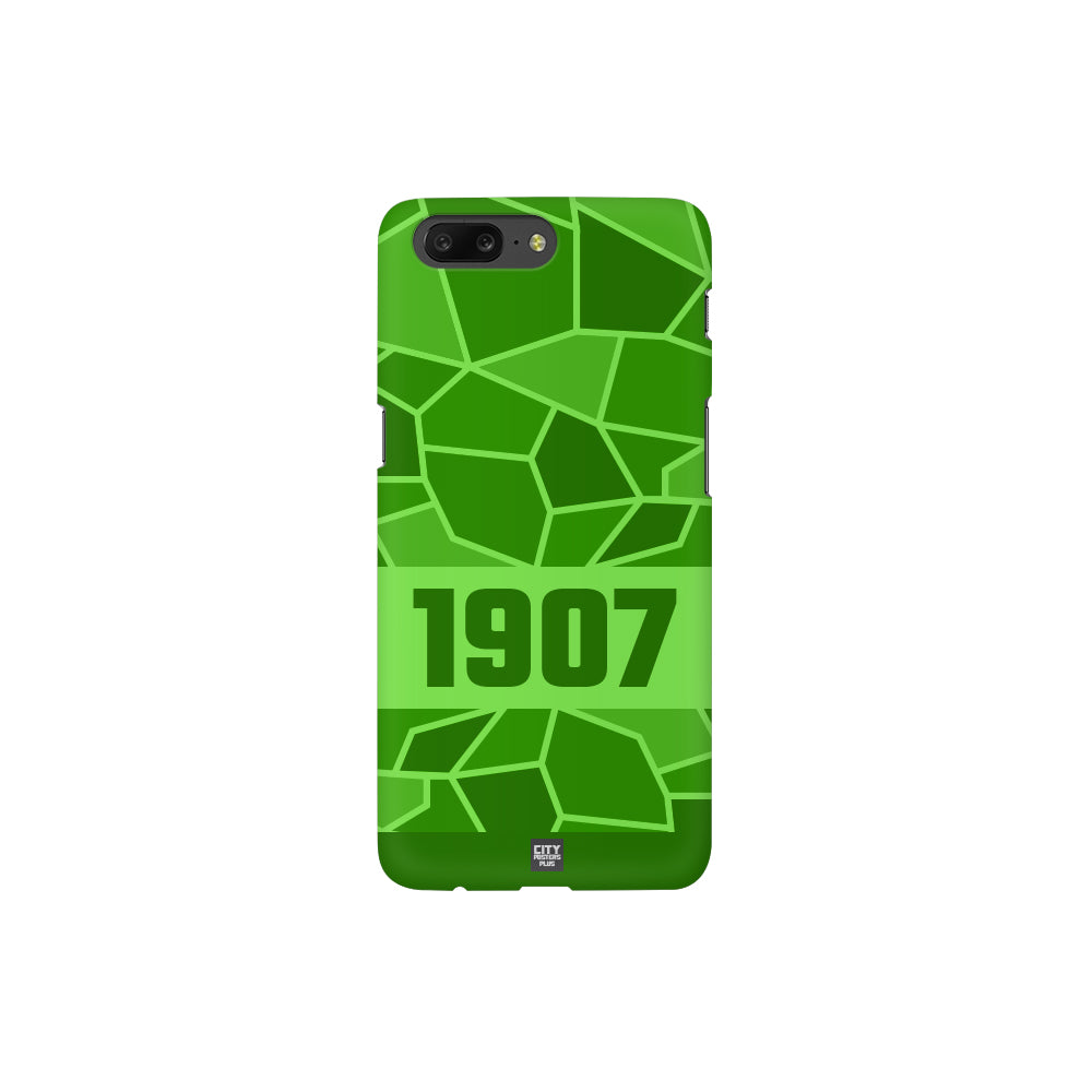 1907 Year Apple iPhone 14 Pro Max Glass Mobile Cover Cases (Liril Green)