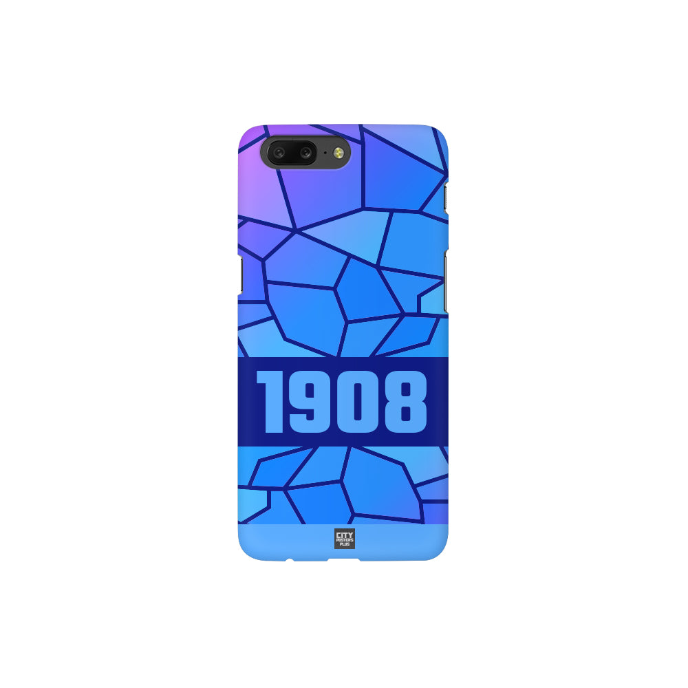 1908 Year Apple iPhone 14 Pro Max Glass Mobile Cover Cases (Royal Blue)