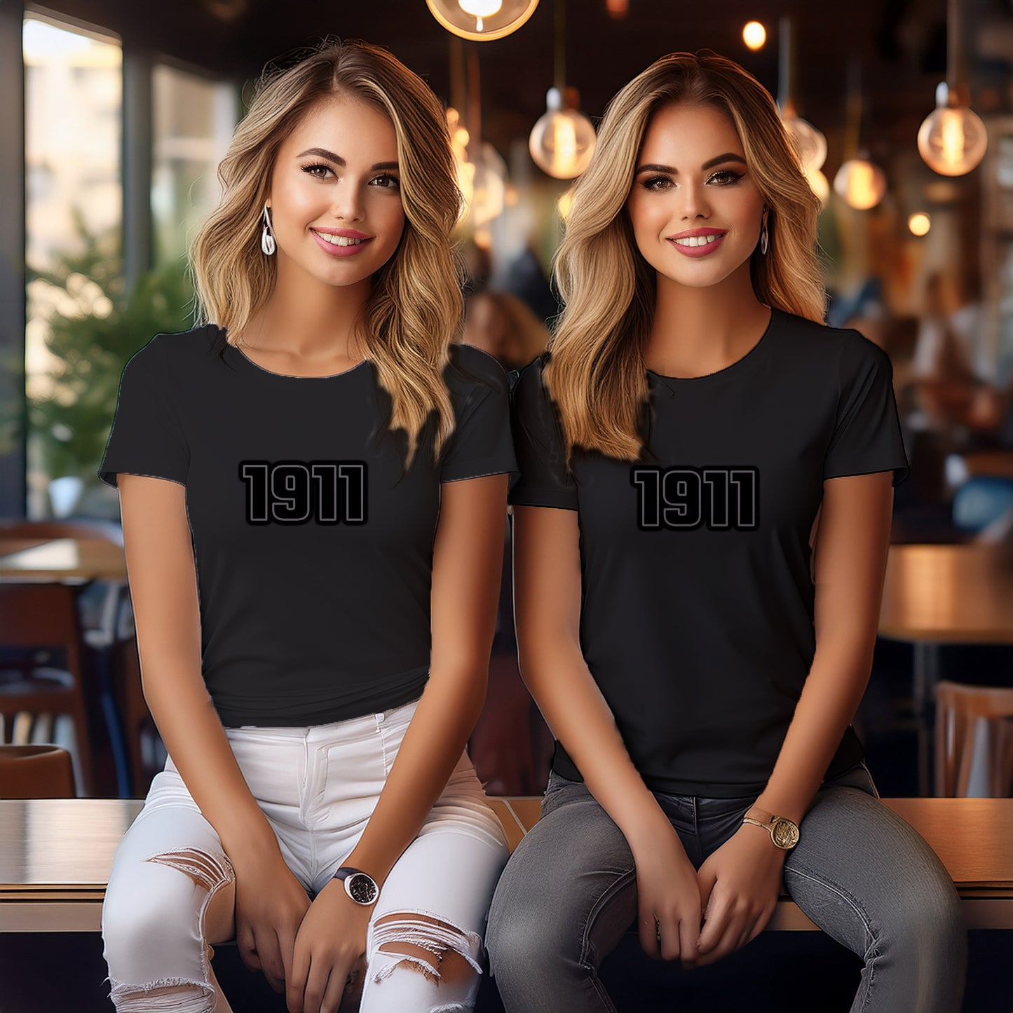 1911 Vintage Birth Year Women T-Shirt | City Posters Plus