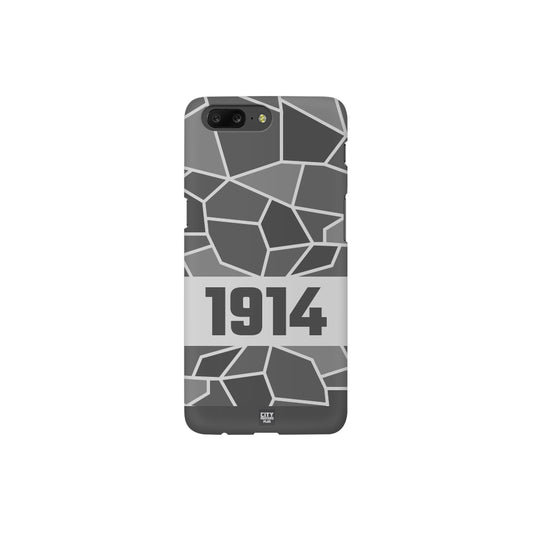 1914 Year Apple iPhone 14 Pro Max Glass Mobile Cover Cases (Melange Grey)