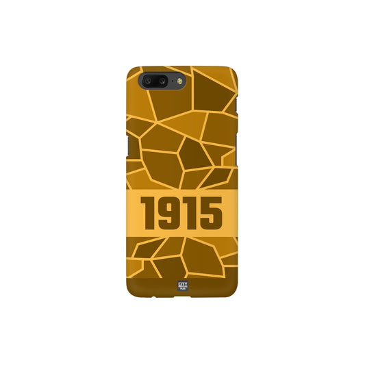 1915 Year Apple iPhone 14 Pro Max Glass Mobile Cover Cases (Golden Yellow)