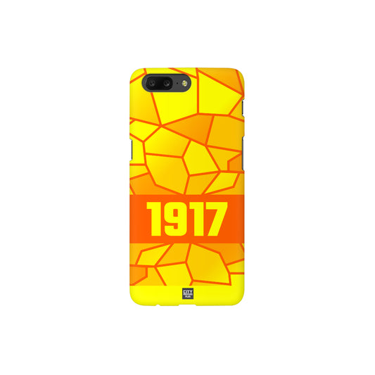 1917 Year Apple iPhone 14 Pro Max Glass Mobile Cover Cases (Orange)