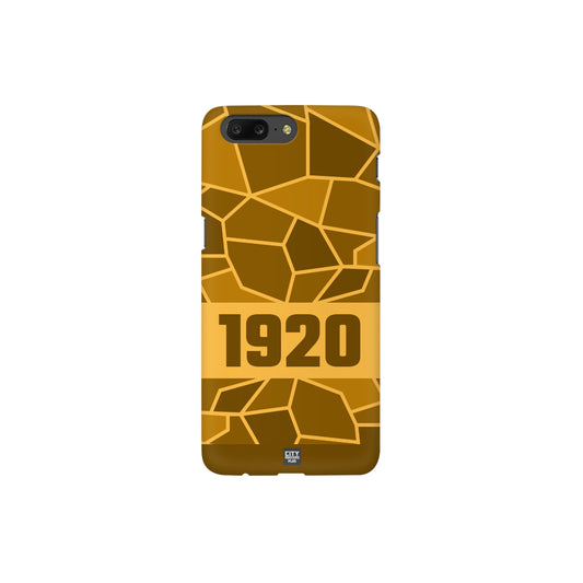 1920 Year Apple iPhone 14 Pro Max Glass Mobile Cover Cases (Golden Yellow)