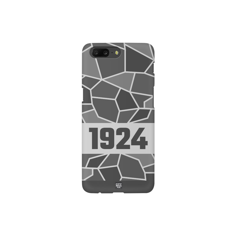 1924 Year Apple iPhone 14 Pro Max Glass Mobile Cover Cases (Melange Grey)