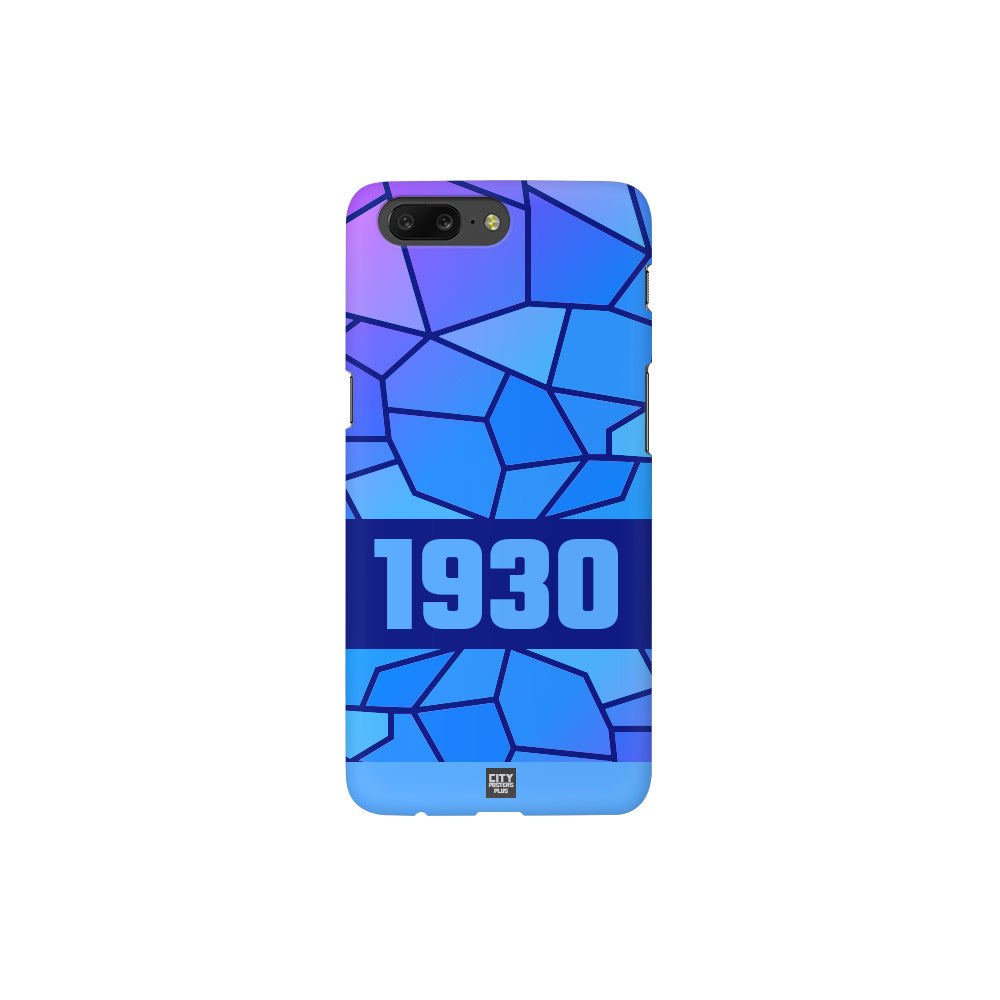 1930 Year Apple iPhone 14 Pro Max Glass Mobile Cover Cases (Royal Blue)