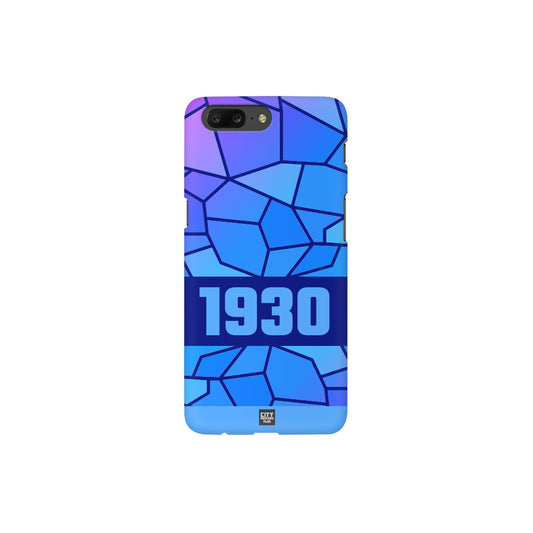 1930 Year Apple iPhone 14 Pro Max Glass Mobile Cover Cases (Royal Blue)