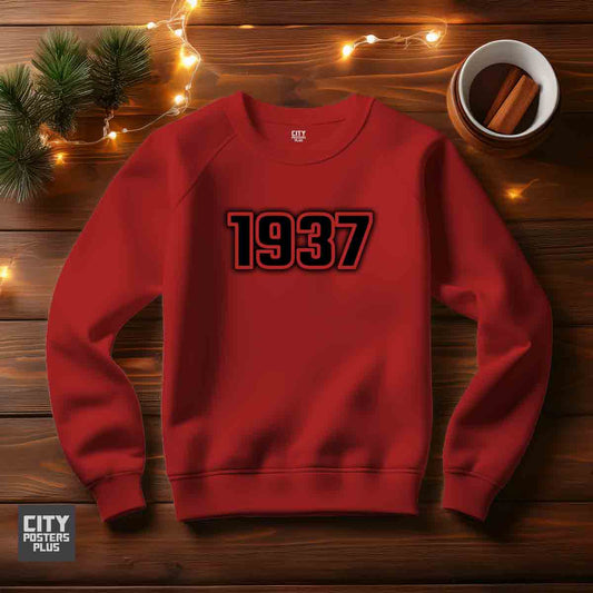 1937 Men Unisex Sweatshirt | Vintage Birth Year Gift Sweatshirt
