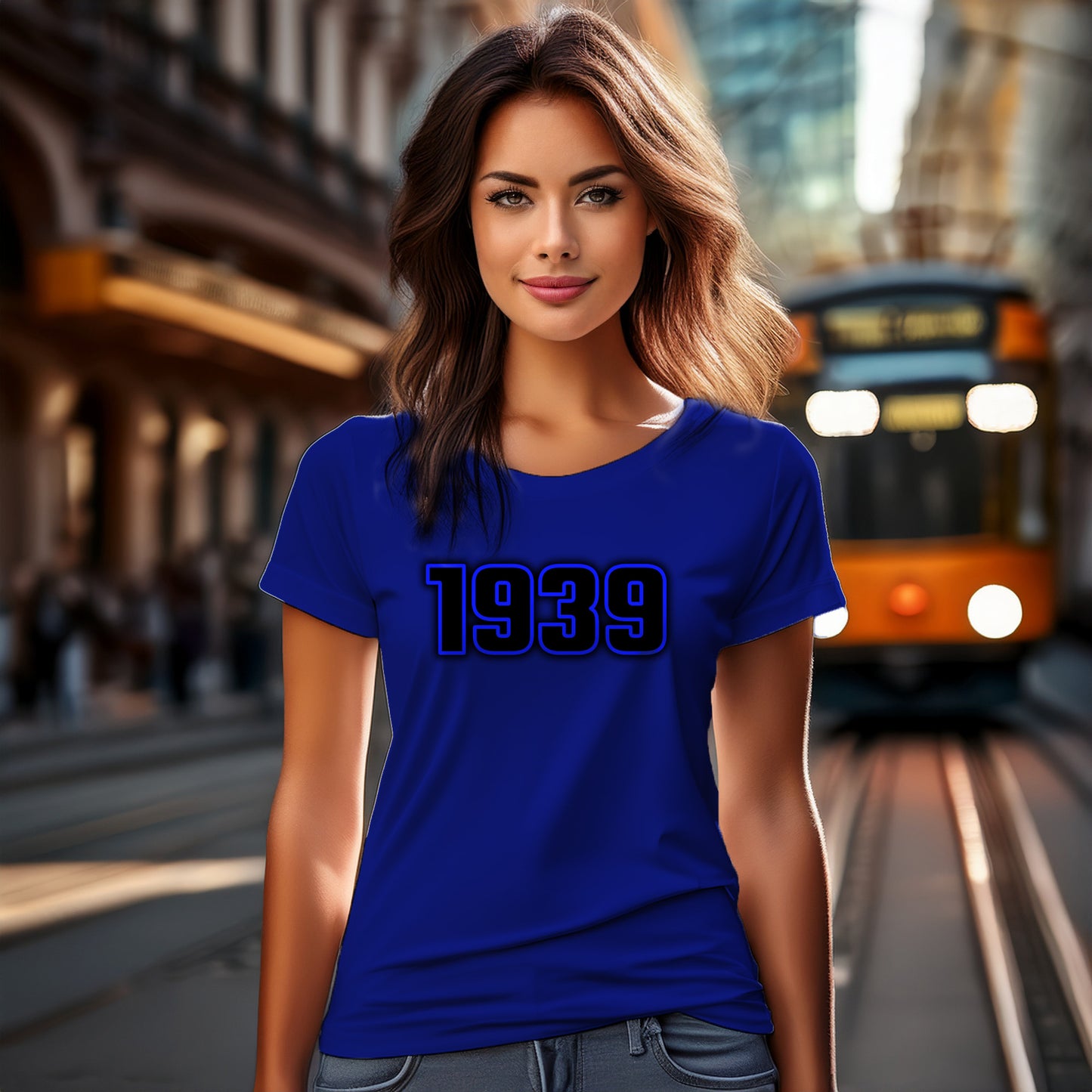 1939 Year Women T-Shirt (Royal Blue)