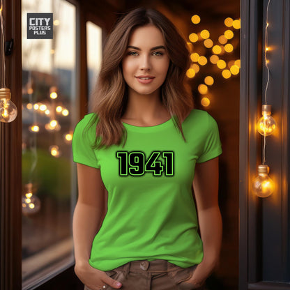 1941 Vintage Birth Year Women T-Shirt