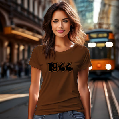 1944 Women T-Shirt | Vintage Birth Year Shirt | City Posters Plus