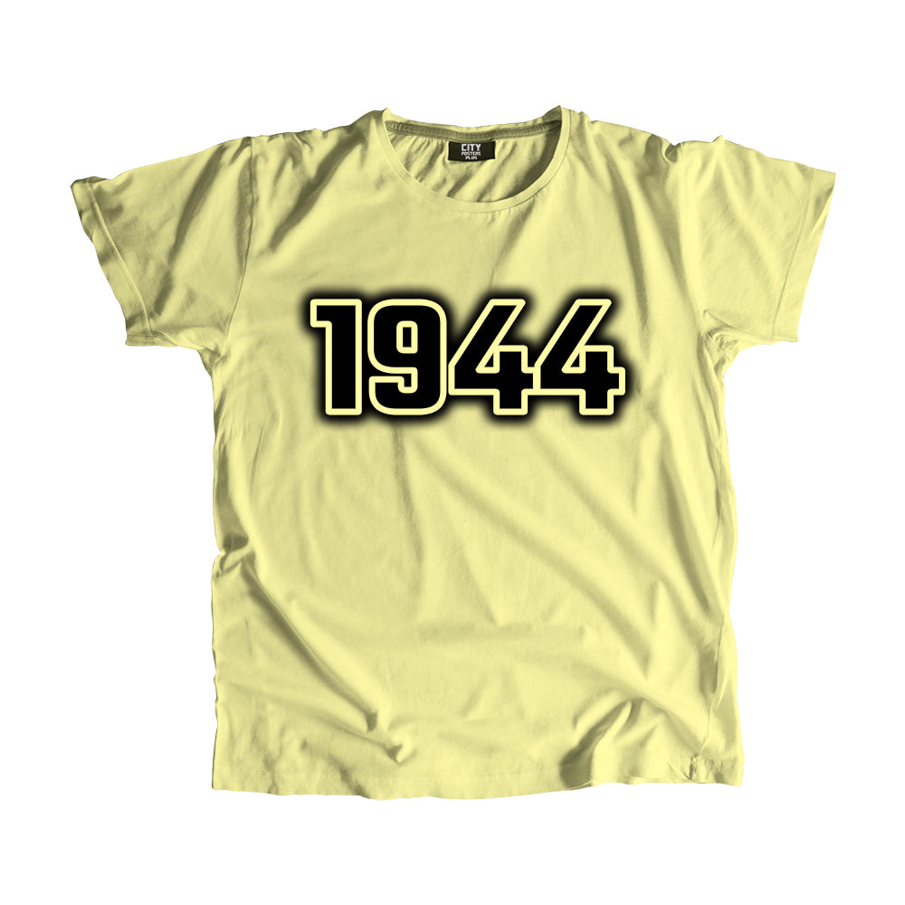 1944 Year Men Unisex T-Shirt (Butter Yellow)