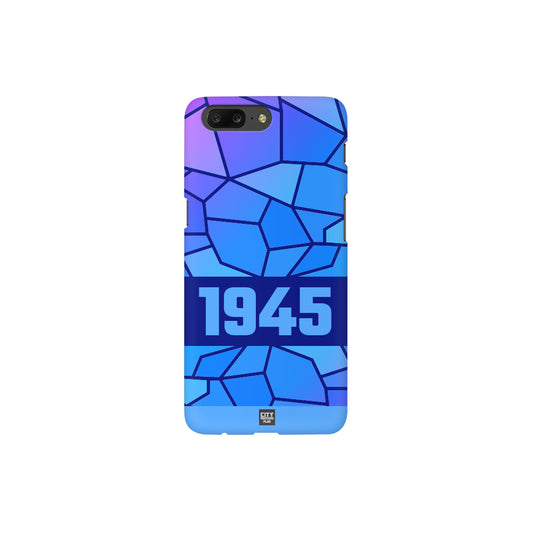 1945 Year Apple iPhone 14 Pro Max Glass Mobile Cover Cases (Royal Blue)