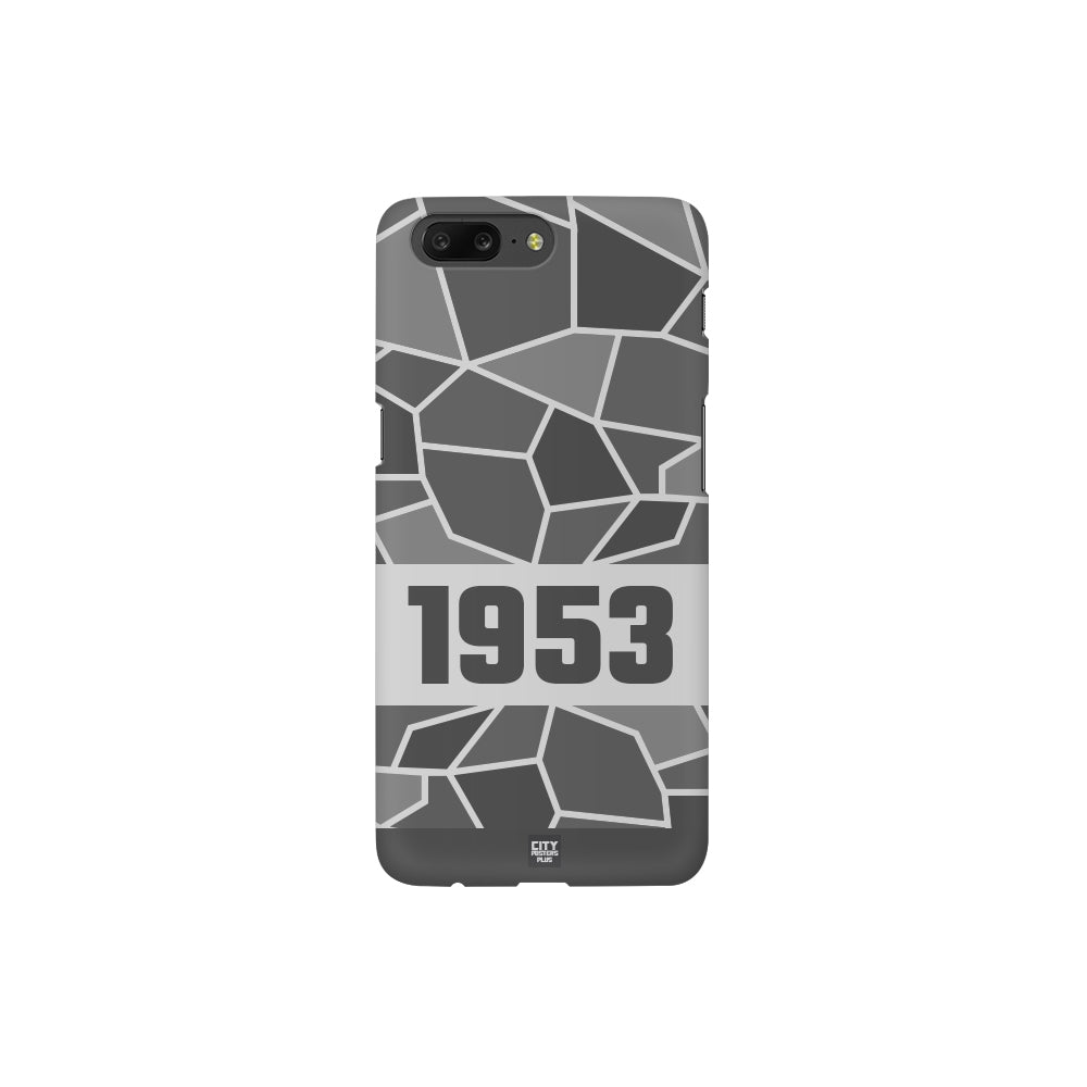 1953 Year Apple iPhone 14 Pro Max Glass Mobile Cover Cases (Melange Grey)