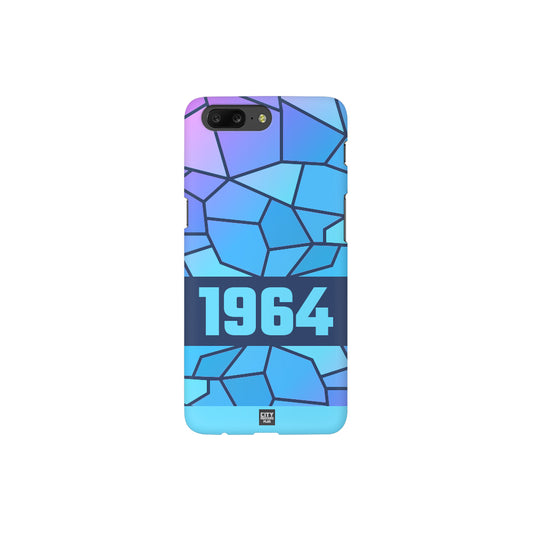 1964 Year Apple iPhone 14 Pro Max Glass Mobile Cover Cases (Navy Blue)