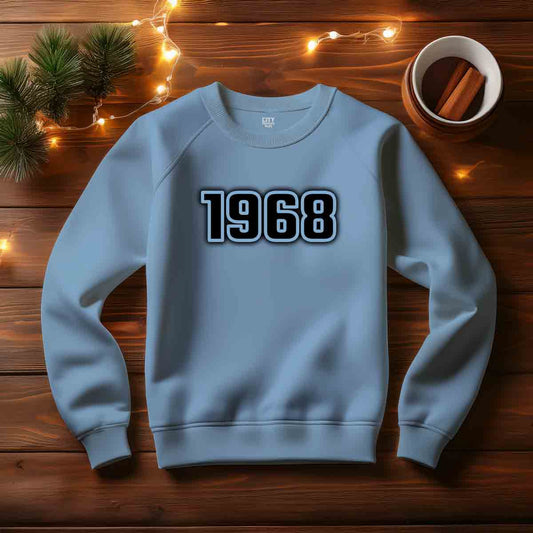 1968 Men Unisex Sweatshirt | Vintage Birth Year Gift Sweatshirt