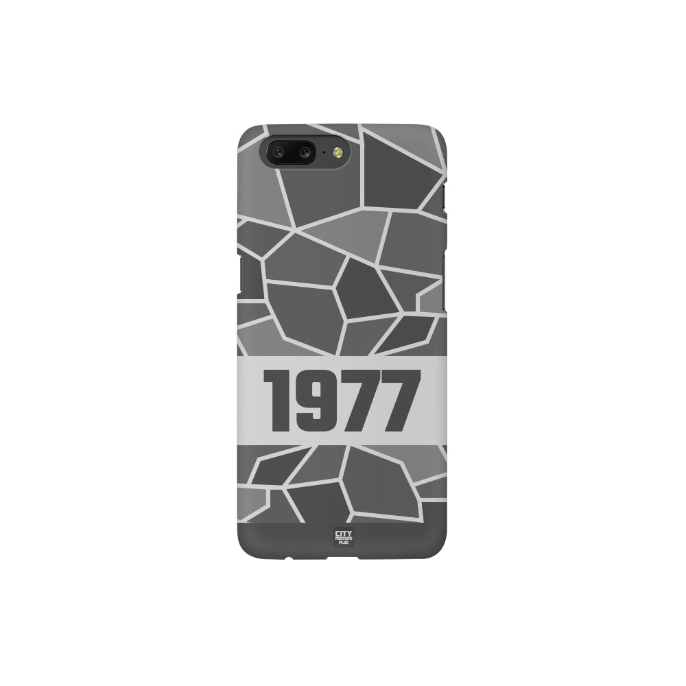 1977 Year Apple iPhone 14 Pro Max Glass Mobile Cover Cases (Melange Grey)