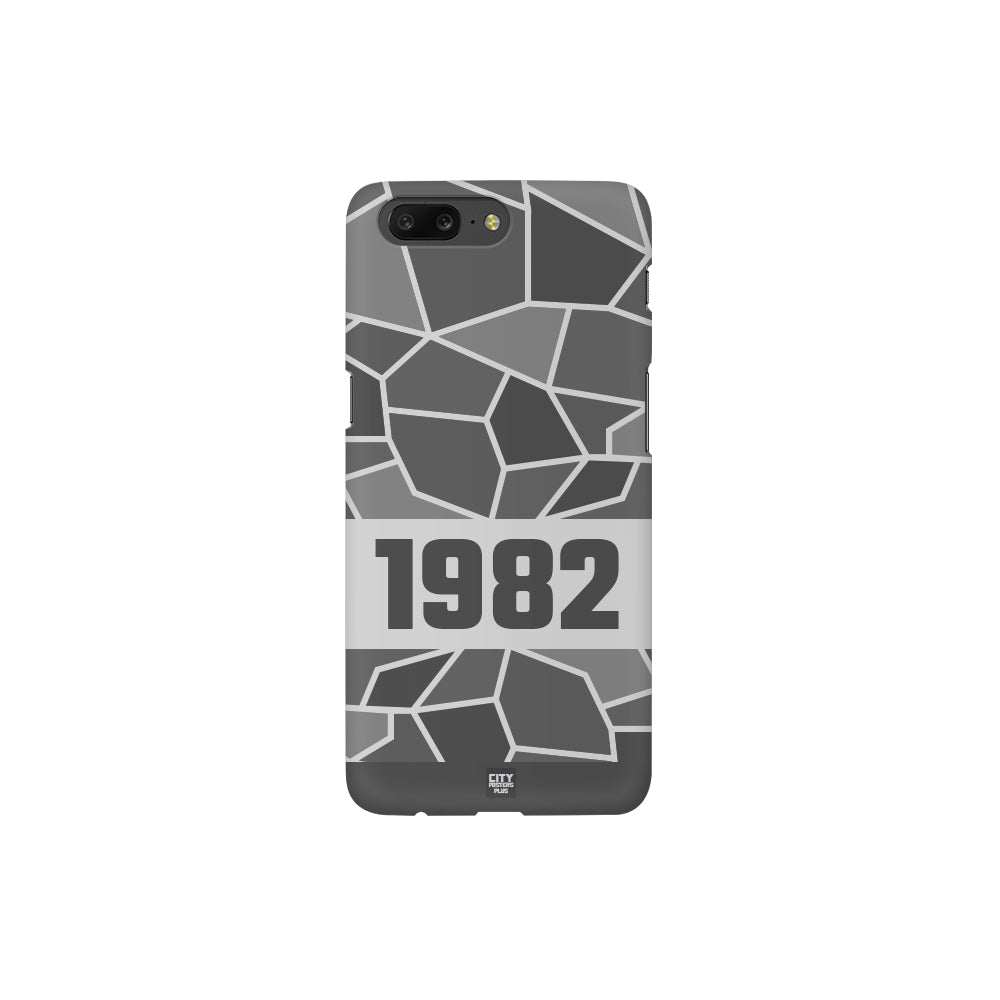 1982 Year Apple iPhone 14 Pro Max Glass Mobile Cover Cases (Melange Grey)